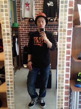 「shop」｜BetweenUSさん（メンズ・174cm）の秋コーディネート