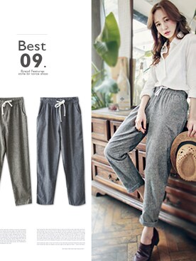 「pants」｜「アイテム（ブーティ）」を使った、JoyceShopさん（レディース・163cm）の秋コーディネート