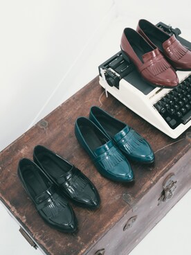 「アイテム（シューケア用品）」を使った、JoyceShopさん（レディース・163cm）の冬コーディネート
