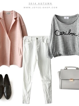 「アイテム（ダッフルコート）」を使った、JoyceShopさん（レディース・163cm）の冬コーディネート