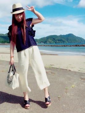 まーさん（レディース・154cm）の夏コーディネート