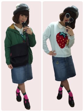 チャッキーナ 𓆌さん(レディース・160cm)の春コーディネート