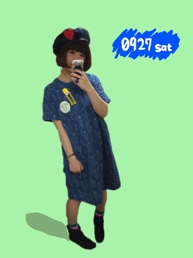 チャッキーナ 𓆌さん(レディース・160cm)の秋コーディネート