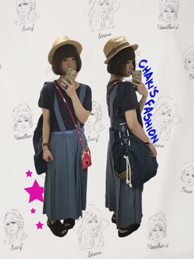 チャッキーナ 𓆌さん(レディース・160cm)の秋コーディネート