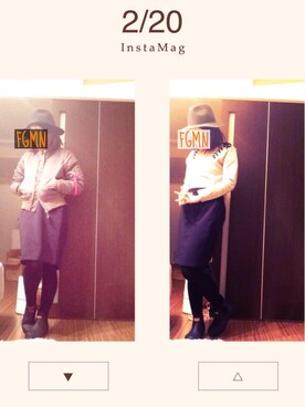 ろこさん（レディース・154cm）の冬コーディネート