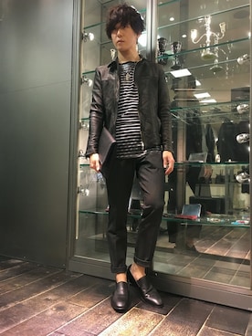 大澤 拓也さん（メンズ・165cm）の秋コーディネート