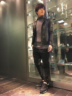 大澤 拓也さん（メンズ・165cm）の秋コーディネート