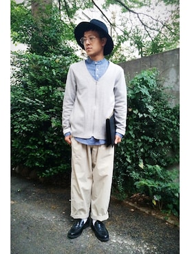 「CANVAS.（キャンバス）のアイテム（ジャケット/アウター）」を使った、Hardyさん（メンズ・165cm）の春コーディネート