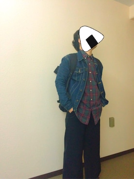 「Manhattan Portage（マンハッタンポーテージ）のSilvercup Backpack　-シルバーカップ バックパック-（バックパック/リュック）」を使った、Yuyaさん（メンズ・165cm・20代）の春コーディネート