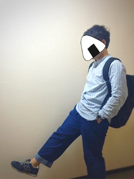 「MARGARET HOWEEL」｜「アイテム（アナログ腕時計）」を使った、Yuyaさん（メンズ・165cm）の夏コーディネート