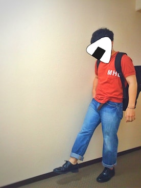 「Manhattan Portage（マンハッタンポーテージ）のSilvercup Backpack　-シルバーカップ バックパック-（バックパック/リュック）」を使った、Yuyaさん（メンズ・165cm・20代）の夏コーディネート