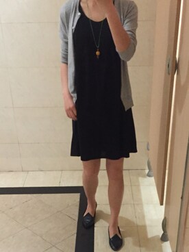 「initial（イニシャル）のアイテム（チュニック）」を使った、chloeさん（レディース・163cm）の春コーディネート
