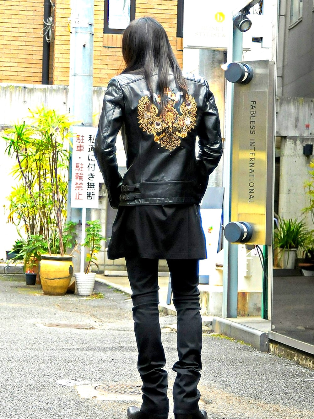 【美品/原宿店購入】 GalaabenDガラアーベント　コーティングブルゾン allxaround_galaabend-87603207-
