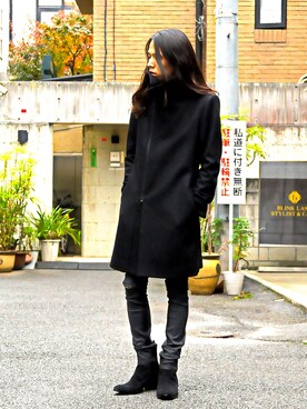 「GalaabenD（ガラアーベント）のアイテム（その他アウター）」を使った、GalaabenD Tokyoさん（メンズ・169cm）の秋コーディネート