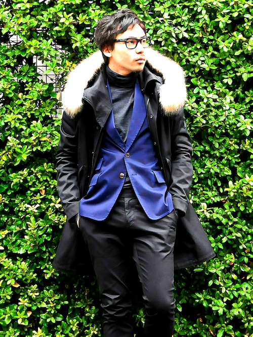 GalaabenD（ガラアーベント）の「40/3プレミアムチノ モッズコート