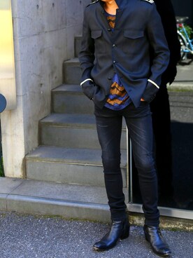 「GalaabenD（ガラアーベント）のアイテム」を使った、GalaabenD Tokyoさん（メンズ・169cm）の春コーディネート