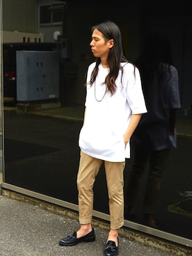 「ロングTシャツ」｜GalaabenD Tokyoさん（メンズ・169cm）の夏コーディネート