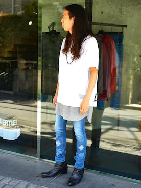 「GalaabenD（ガラアーベント）のアイテム」を使った、GalaabenD Tokyoさん（メンズ・169cm）の夏コーディネート