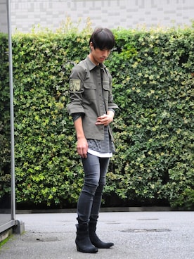 「GalaabenD（ガラアーベント）のアイテム」を使った、GalaabenD Tokyoさん（メンズ・182cm）の夏コーディネート