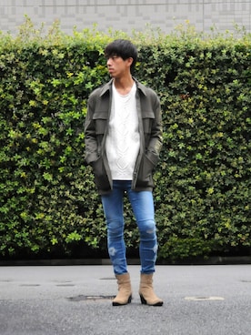 「GalaabenD（ガラアーベント）のアイテム」を使った、GalaabenD Tokyoさん（メンズ・182cm）の秋コーディネート