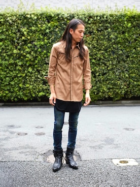 「GalaabenD（ガラアーベント）のアイテム」を使った、GalaabenD Tokyoさん（メンズ・169cm）の秋コーディネート