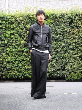 「GalaabenD（ガラアーベント）のアイテム」を使った、GalaabenD Tokyoさん（メンズ・182cm）の秋コーディネート