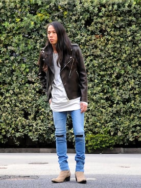 「GalaabenD（ガラアーベント）のアイテム」を使った、GalaabenD Tokyoさん（メンズ・169cm）の秋コーディネート