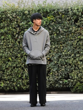 「GalaabenD（ガラアーベント）のアイテム（その他）」を使った、GalaabenD Tokyoさん（メンズ・182cm）の冬コーディネート