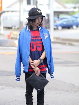 「ハットコーデ」｜JUさん（メンズ・168cm）の秋コーディネート