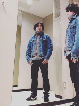 「next（next）のアイテム（その他アウター）」を使った、KRIS REITANOさん（メンズ・171cm）の冬コーディネート