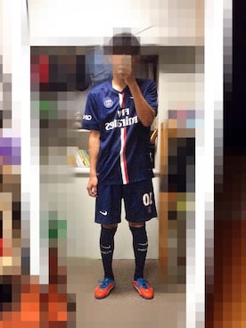 「サッカー」｜「アイテム（その他シューズ）」を使った、YASUKIさん（メンズ・180cm）の秋コーディネート