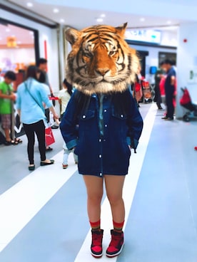 「Lulus（-）のアイテム（ジャケット/アウター）」を使った、WenHuiHuangさん（レディース・152cm）の春コーディネート