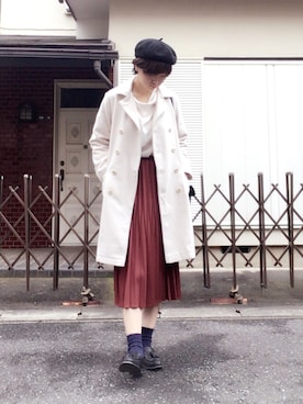 「SM2（エスエムツー）のアイテム（その他アウター）」を使った、ntk!さん（レディース・167cm）の秋コーディネート
