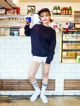 「hat」｜chuutaiwanさん（レディース・164cm）の夏コーディネート