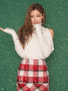 「chuu（チュー）のアイテム」を使った、chuutaiwanさん（レディース・164cm）の冬コーディネート