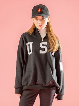 「black」｜chuutaiwanさん（レディース・164cm）の冬コーディネート