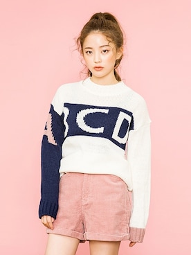 「chuu（チュー）のアイテム」を使った、chuutaiwanさん（レディース・164cm）の冬コーディネート
