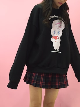 「chuu（チュー）のアイテム」を使った、chuutaiwanさん（レディース・164cm）の秋コーディネート