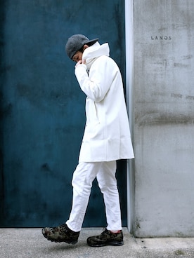 「stutterheim」｜道守信也さん（メンズ・172cm）の秋コーディネート