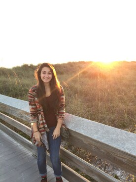 「CANDIES（キャンディーズ）のアイテム」を使った、KoKoさん（レディース・165cm）の夏コーディネート