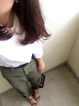 「女」｜X.O.X.Oさん（レディース・162cm）の夏コーディネート