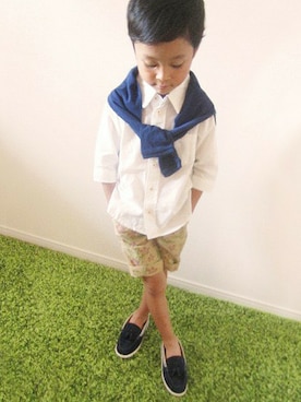 やまとくんさん（キッズ・110cm）の夏コーディネート