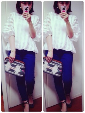 AYA☺︎さん（レディース・158cm）の春コーディネート