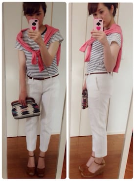 AYA☺︎さん（レディース・158cm）の夏コーディネート