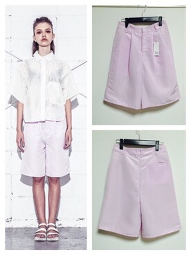 「SO（エスオー）のアイテム（パンツ）」を使った、manaさん（レディース・165cm）の春コーディネート