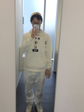 「mercibeaucoup,（メルシーボークー）のアイテム（腕時計）」を使った、ごっしーさん（メンズ・168cm）の秋コーディネート