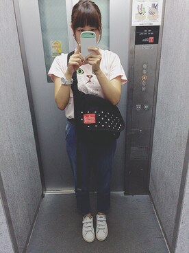 「Manhattan Portage」｜さやぴさん（レディース・159cm）の夏コーディネート