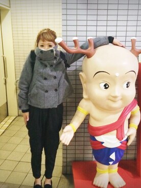 うらさん（レディース・157cm）の冬コーディネート