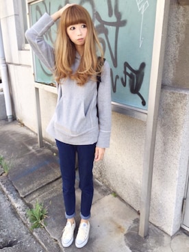 「アイテム（バックパック/リュック）」を使った、うらさん（レディース・160cm・20代）の夏コーディネート