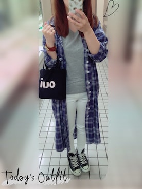 「carlife（カーライフ）のアイテム」を使った、よっちさん（レディース・164cm）の夏コーディネート